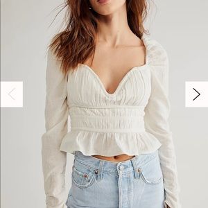 NWT Free People Chloe Top